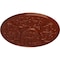 Ekena Millwork Versailles Ceiling Medallion (Fits Canopies up to 3 1/4"), Hand-Painted Firebrick, 33"OD x 1 3/4"P CM33VEFIF - alternate 3